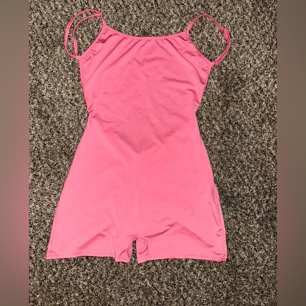 Shein Pink Backout Romper